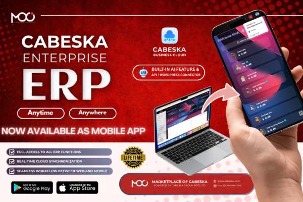 Cabeska Enterprise ERP - Now In Your Pocket